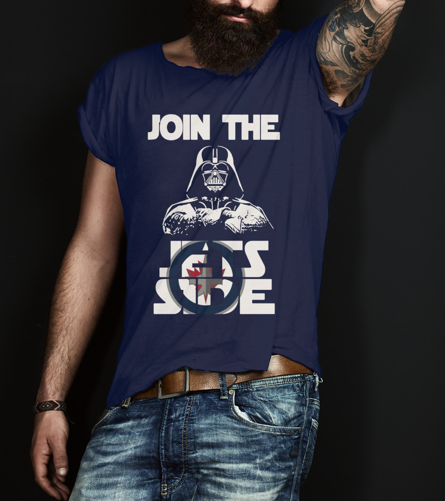Join The Jets Side Winnipeg Jets T-Shirt