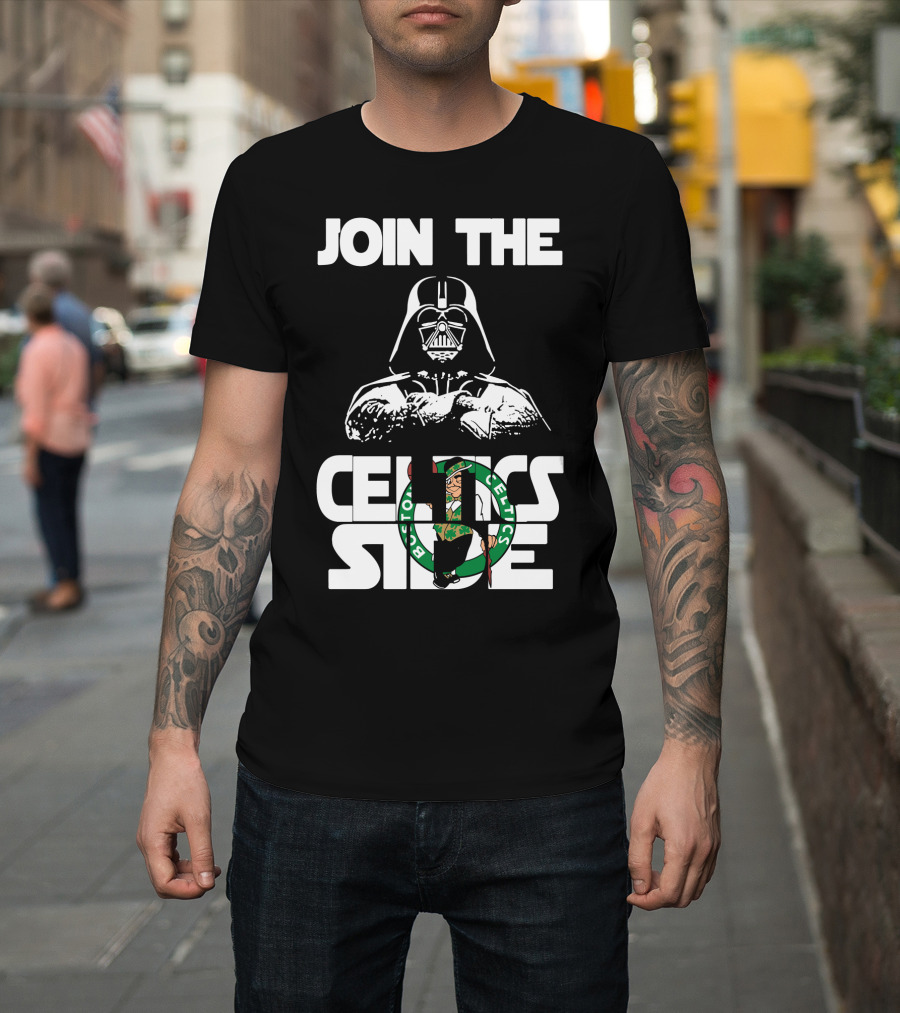 Join The Celtics Side Boston Celtics T-Shirt