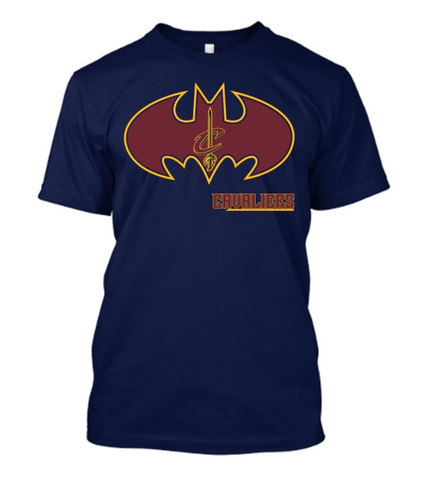 Cleveland Cavaliers Batman Logo Cavaliers T-Shirt