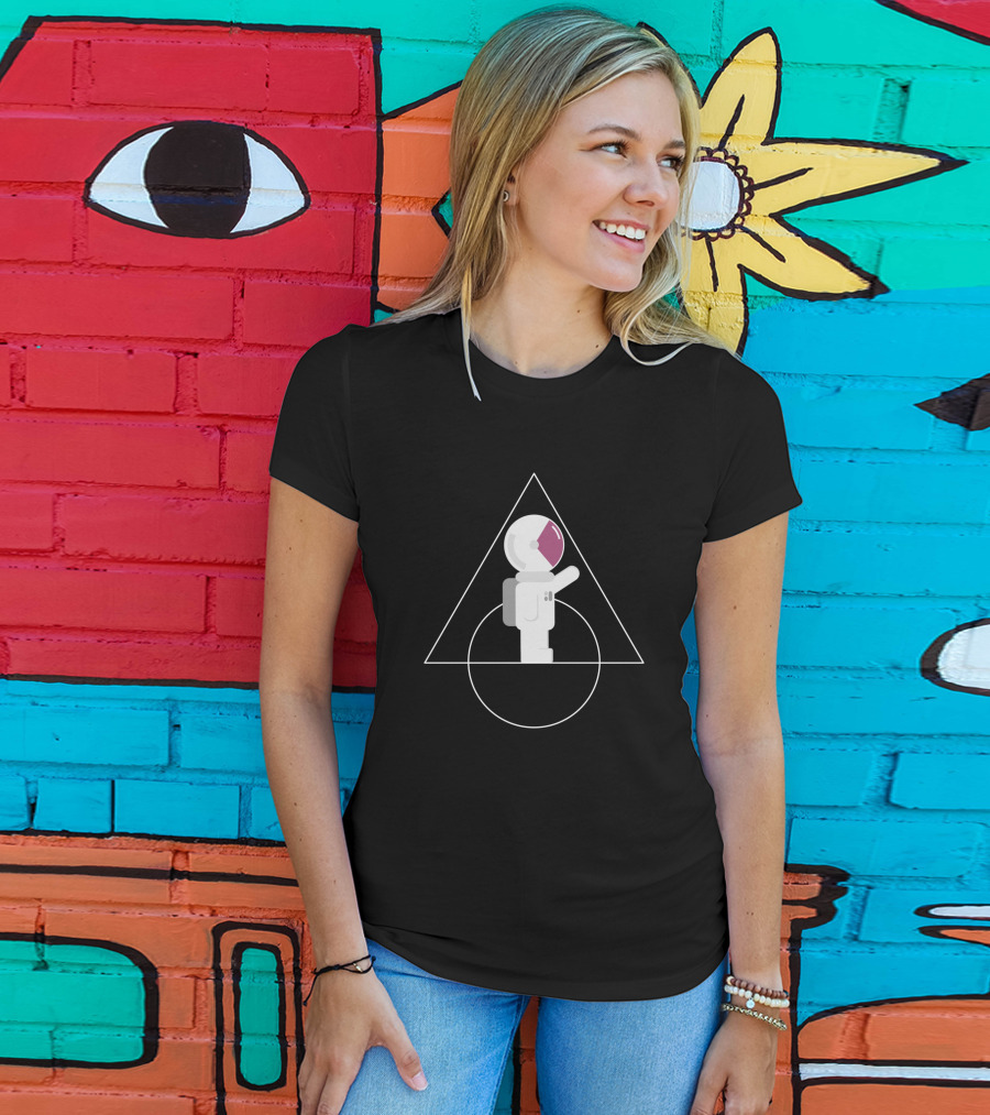 Astronaut 1449041 Geometric Space Exploration T-Shirt