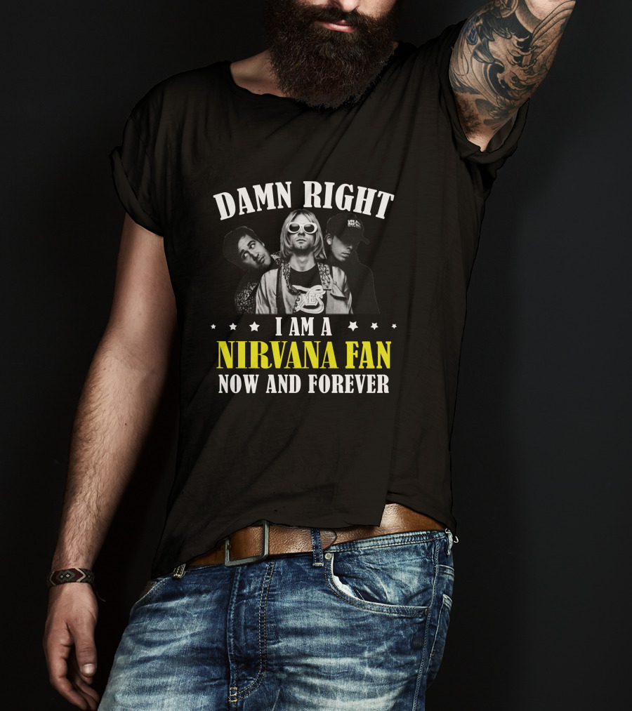 Nirvana Fan 23 Style Icon Trio T-Shirt