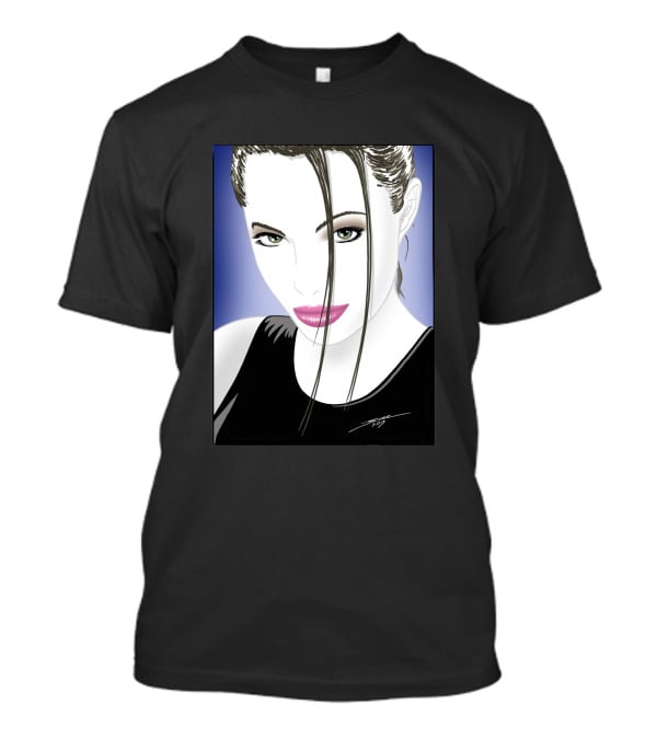 Angelic Raider Femme Fatale Portrait 59647 T-Shirt