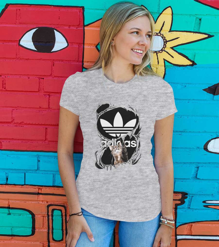 Trefoil Cat Scratch T-Shirt