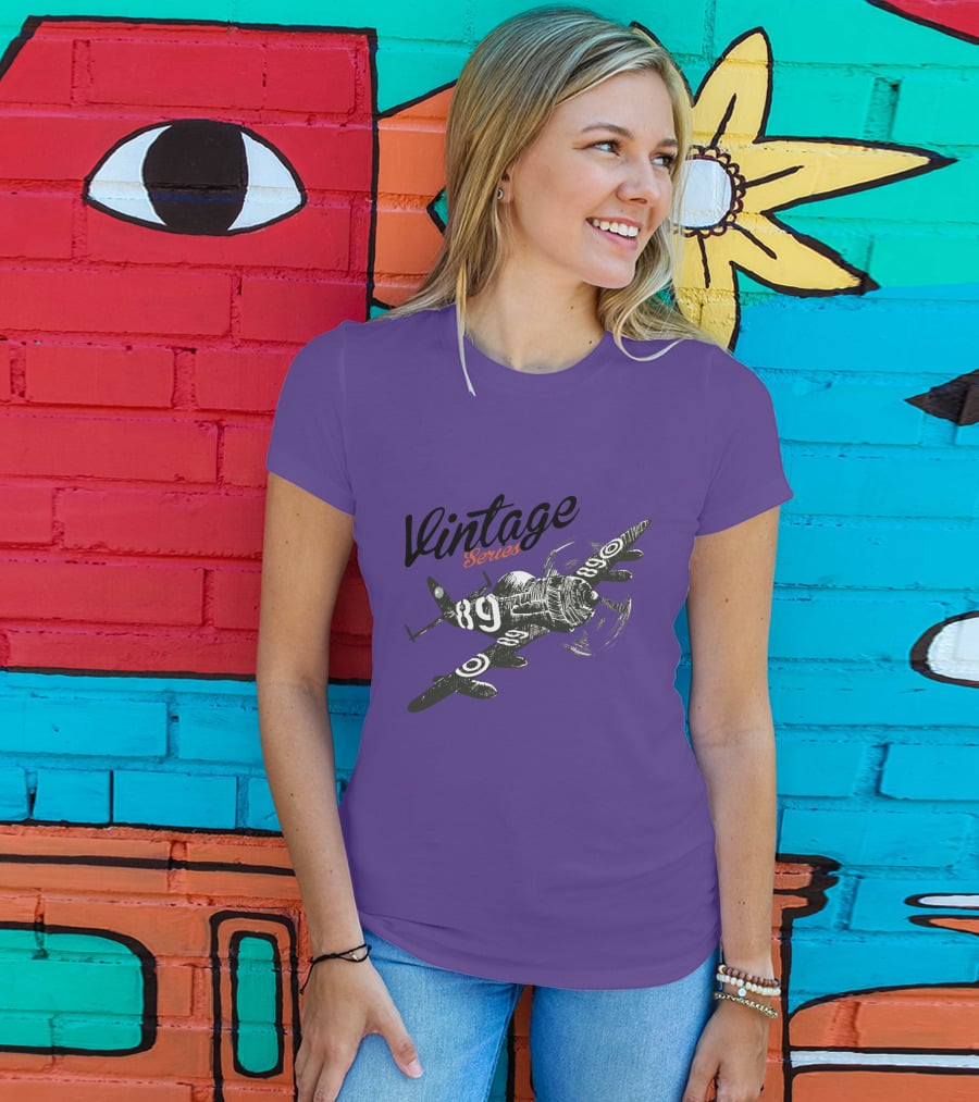 Vintage Series Planes 89 T-Shirt