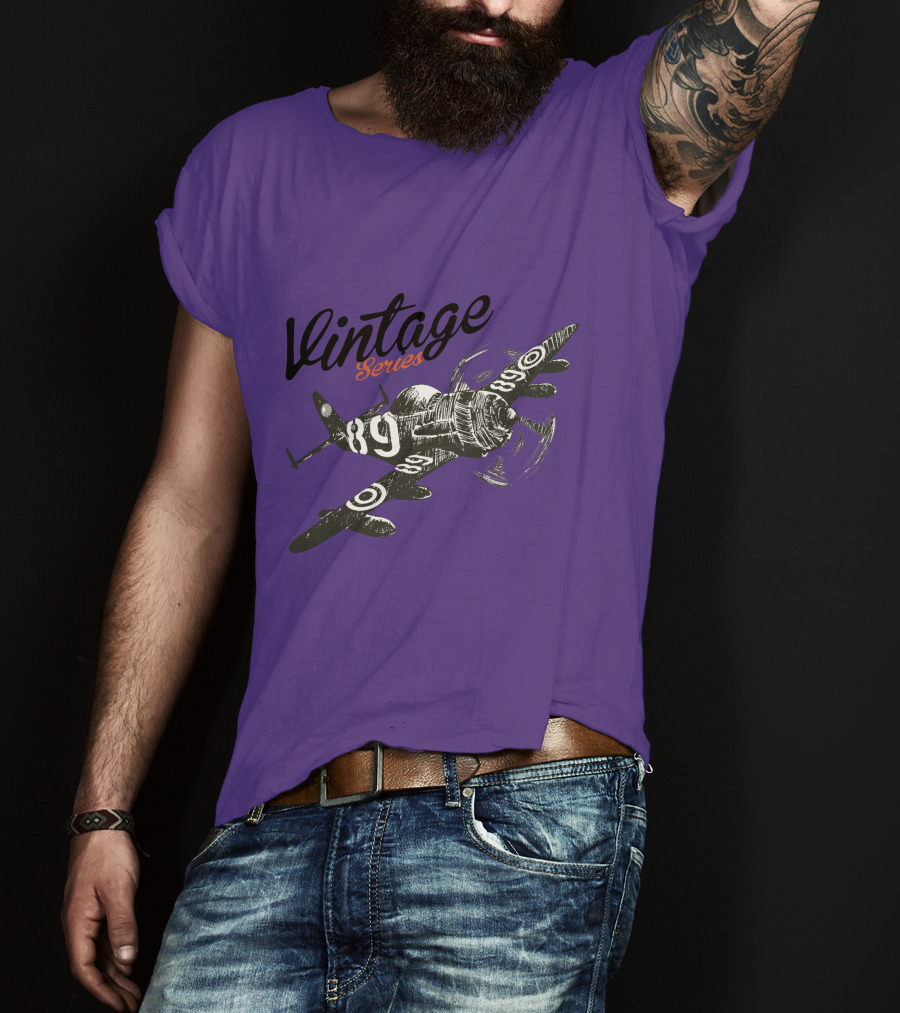 Vintage Series Planes 89 T-Shirt