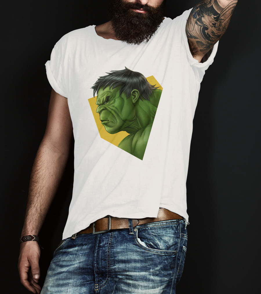 Hulk Avenger Green Muscle Hero T-Shirt