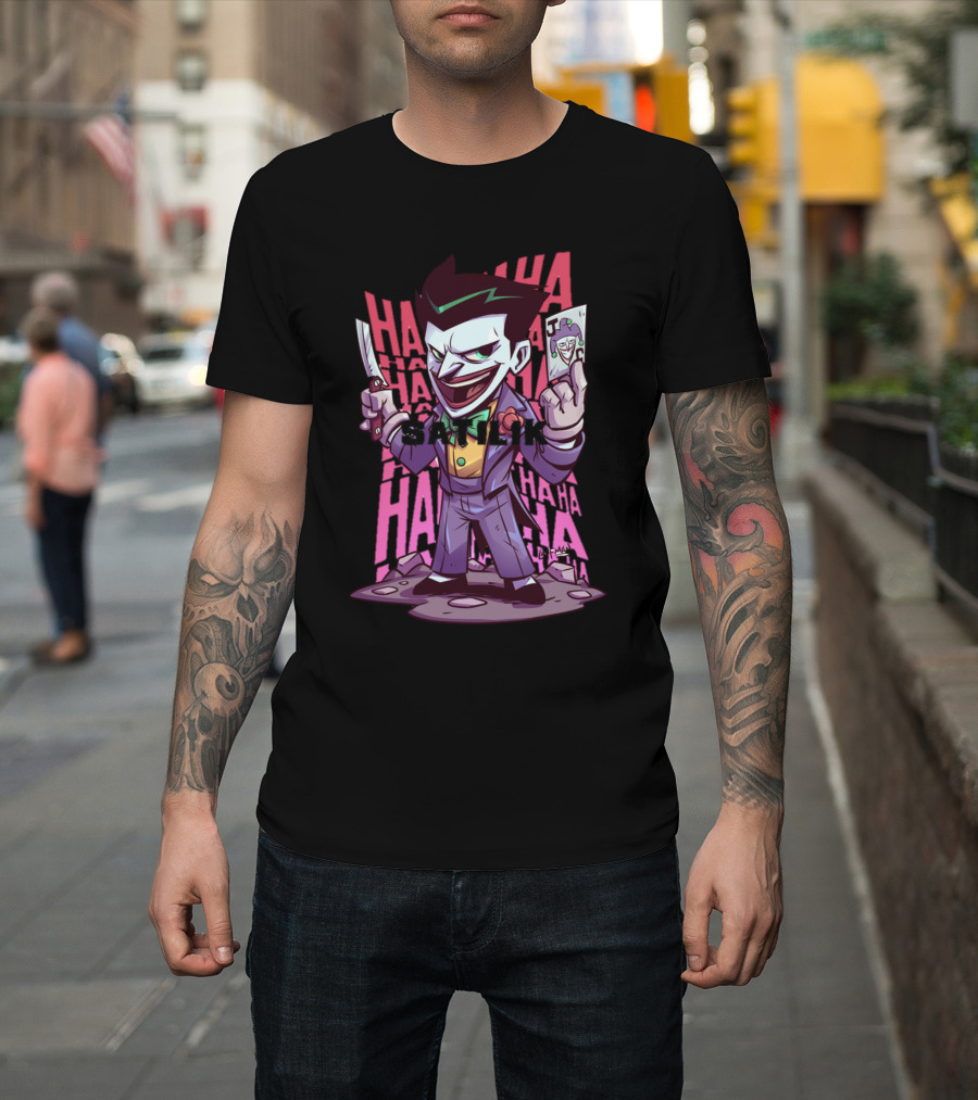 Joker Haha Jester Card Shtick T-Shirt