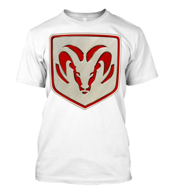 The Ram Emblem Silver Redbadge T-Shirt
