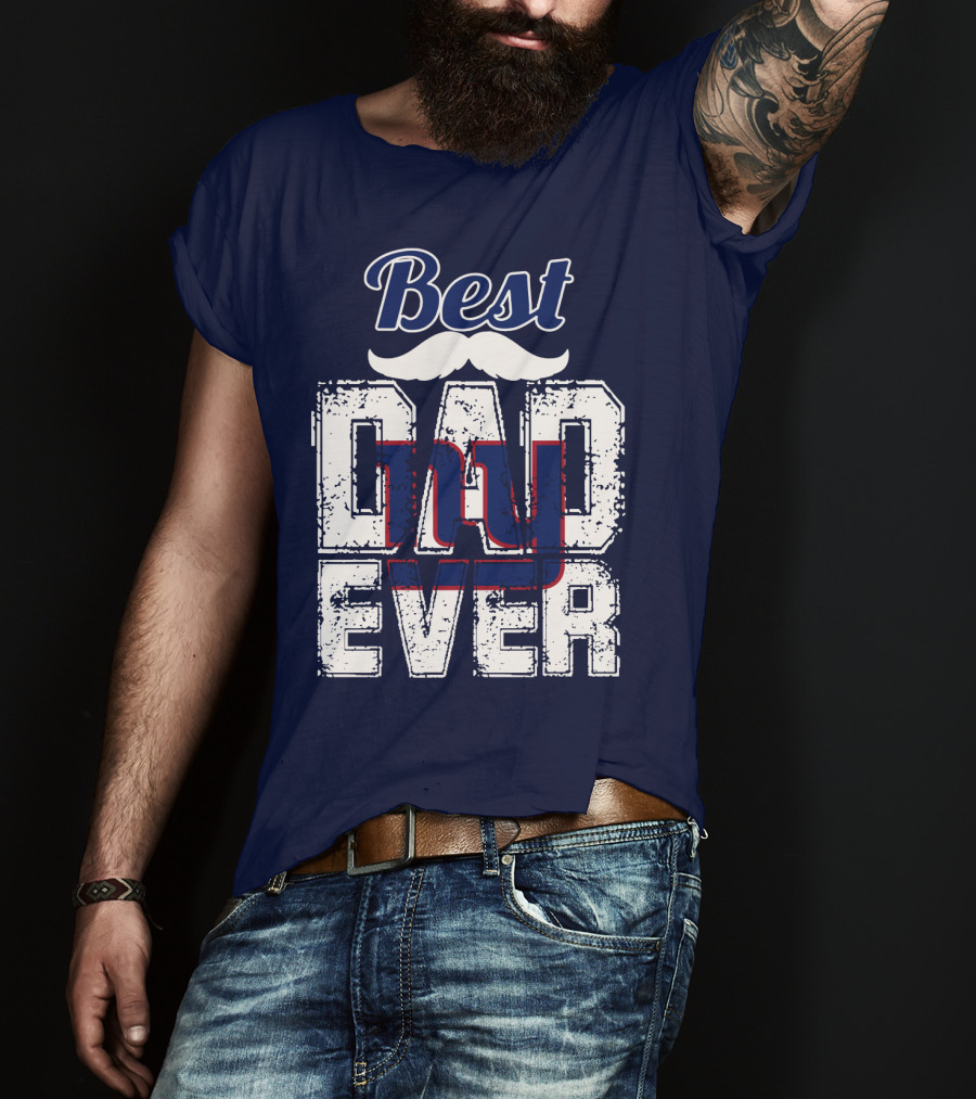 Best Dad Ever Giants T-Shirt