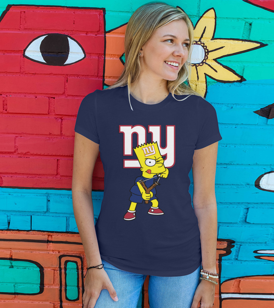 Ny Giants Bart Slingshot T-Shirt