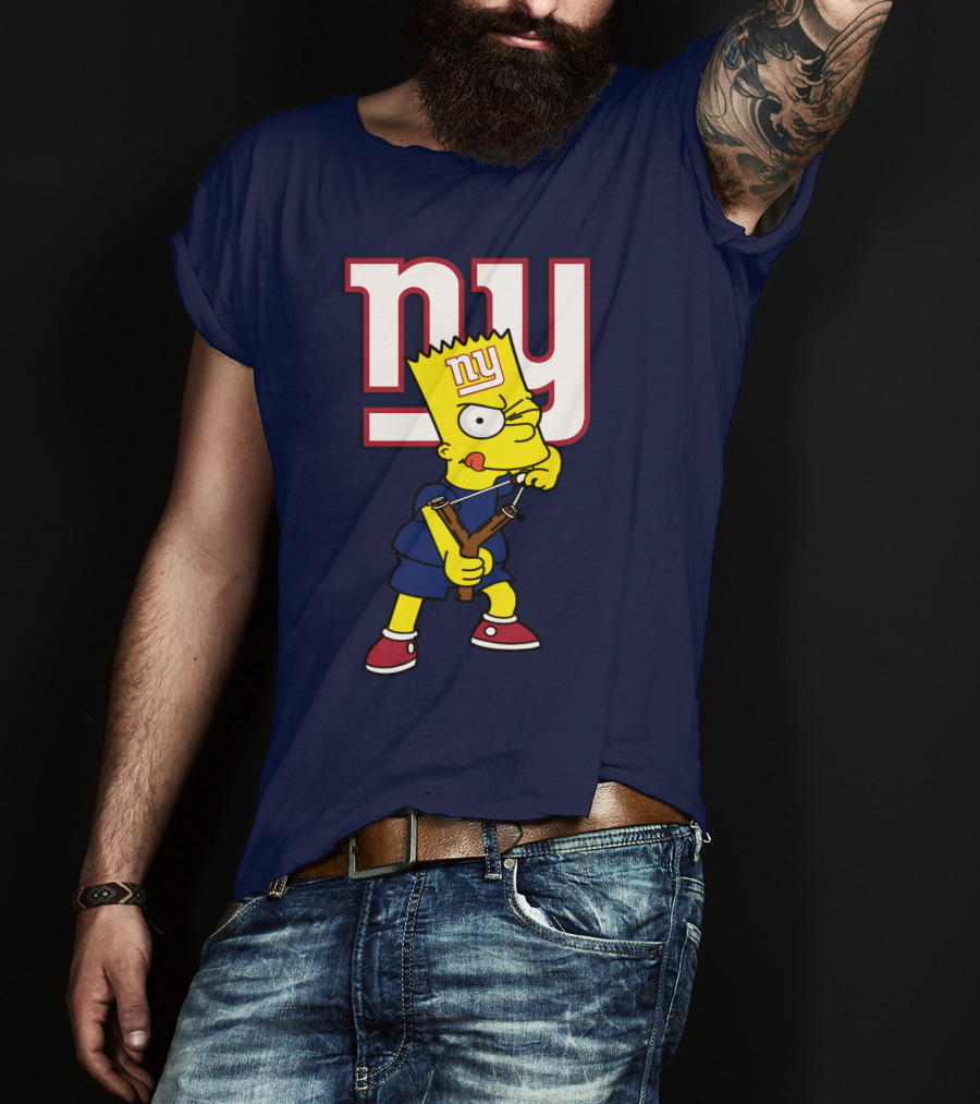 Ny Giants Bart Slingshot T-Shirt