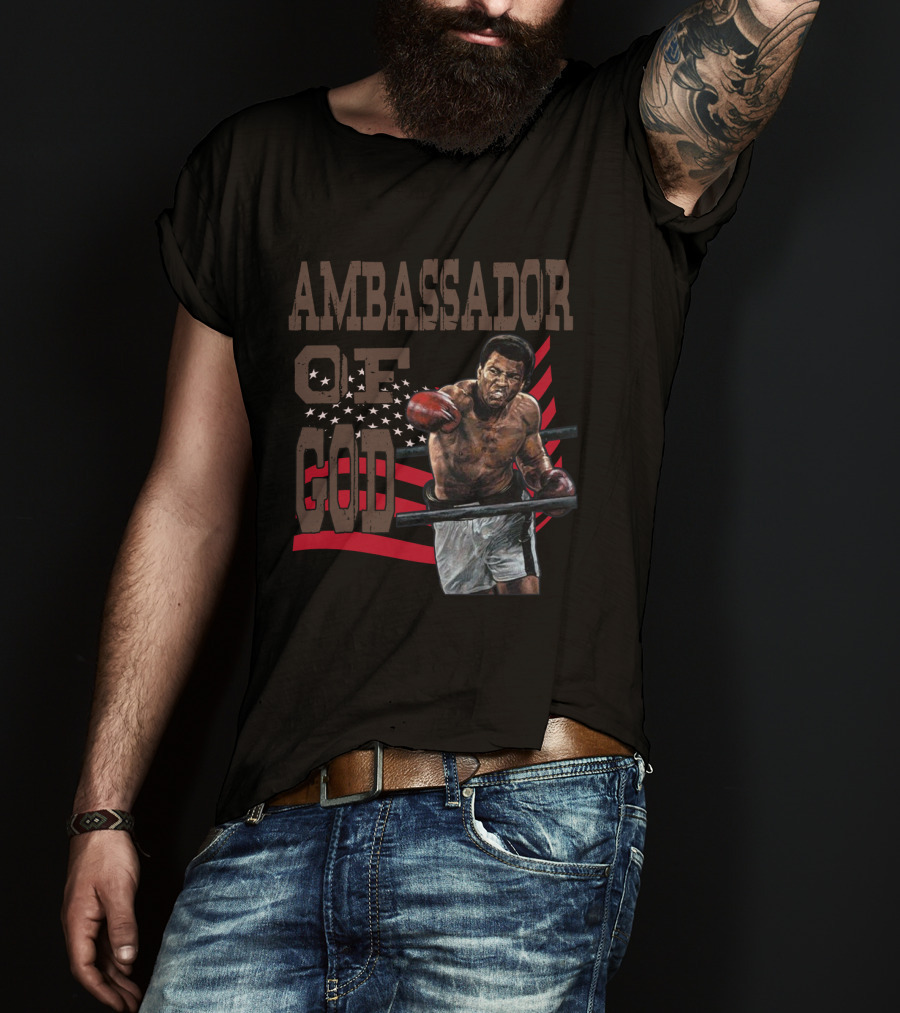 Ambassador Of God Muhammad Ali Boxing Legend T-Shirt