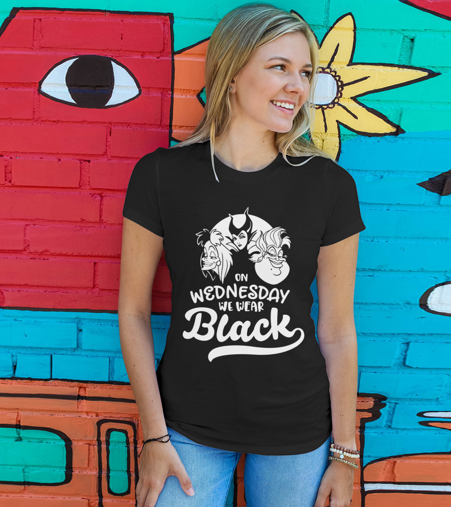 On Wednesday We Wear Black Villains T-Shirt