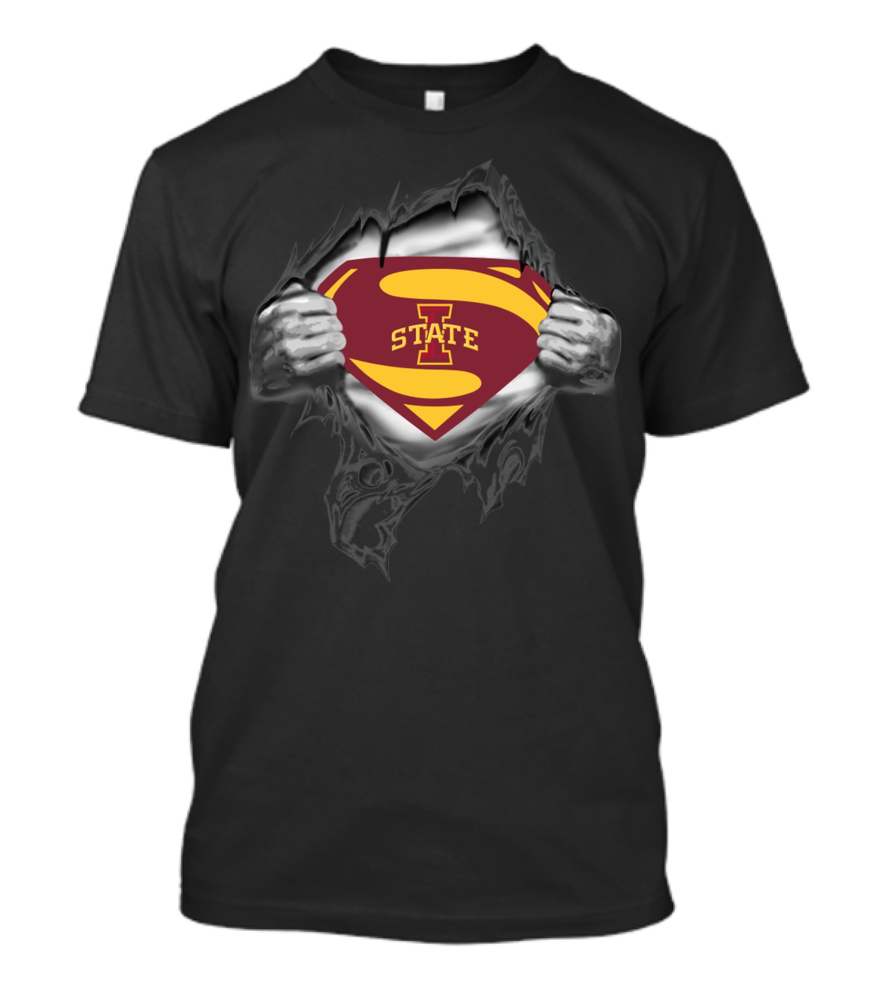 Iowa State Cyclones Superhero Logo Apparel 233 T-Shirt
