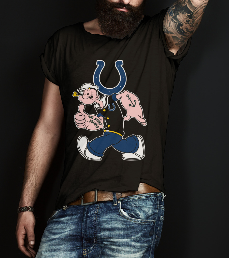 My Story Begins Indianapolis Colts T-Shirt