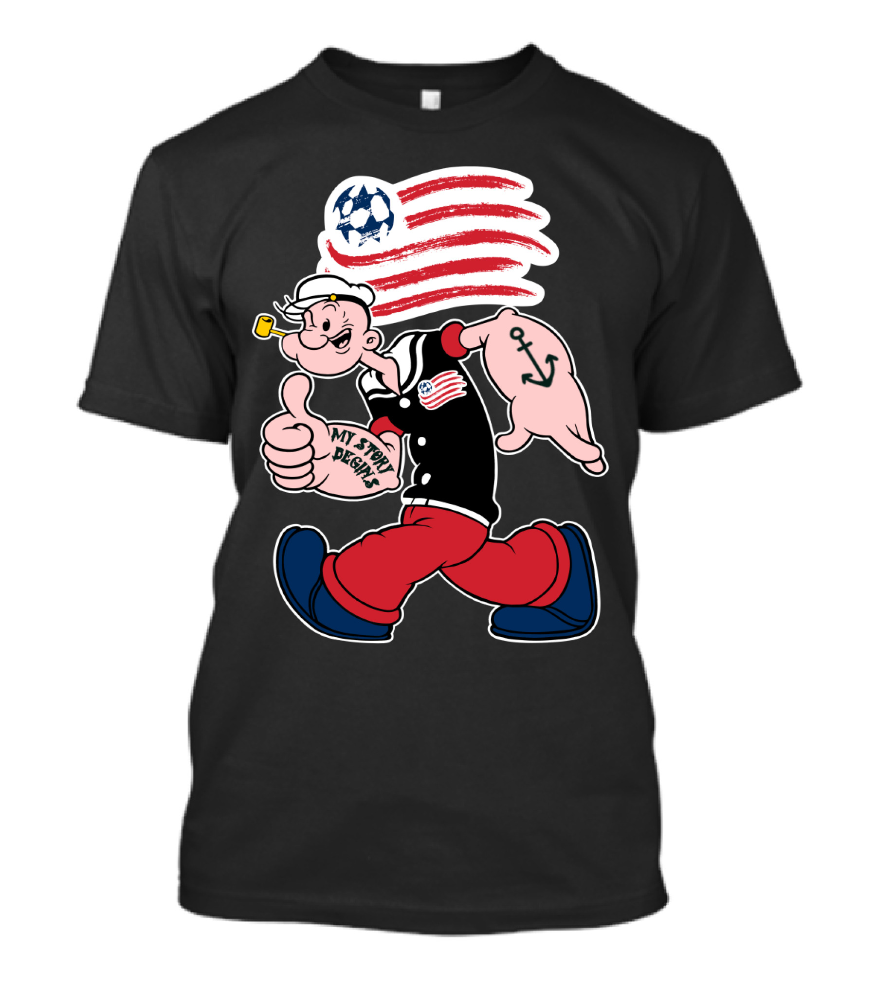 New England Revolution My Story Begins T-Shirt