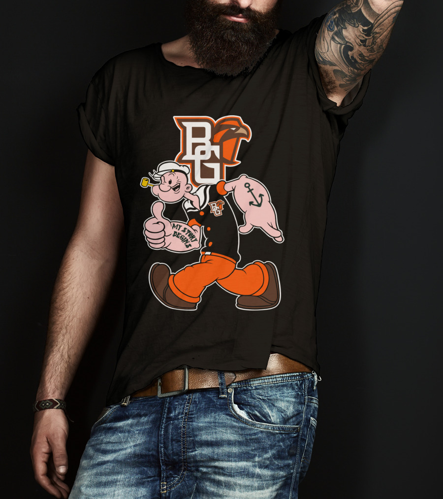 Bg Falcons My Story Designs Popeye 150 T-Shirt