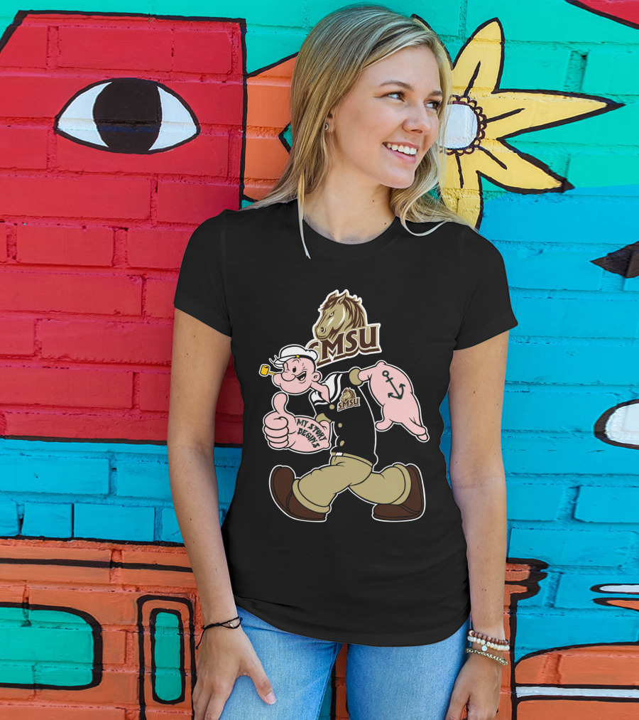 Smsu Mustangs My Story Designs 274 Southwest Minnesota State T-Shirt