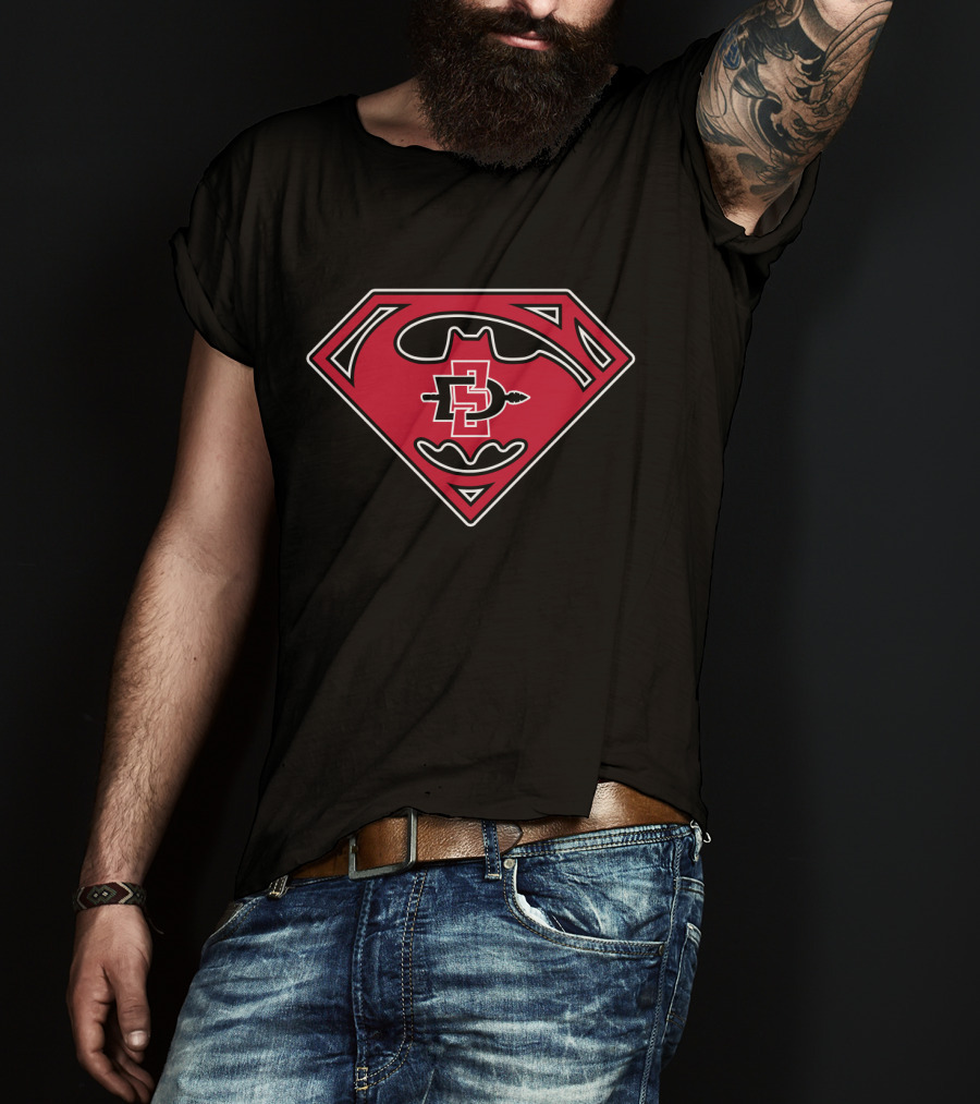 San Diego State Aztecs Superhero T-Shirt