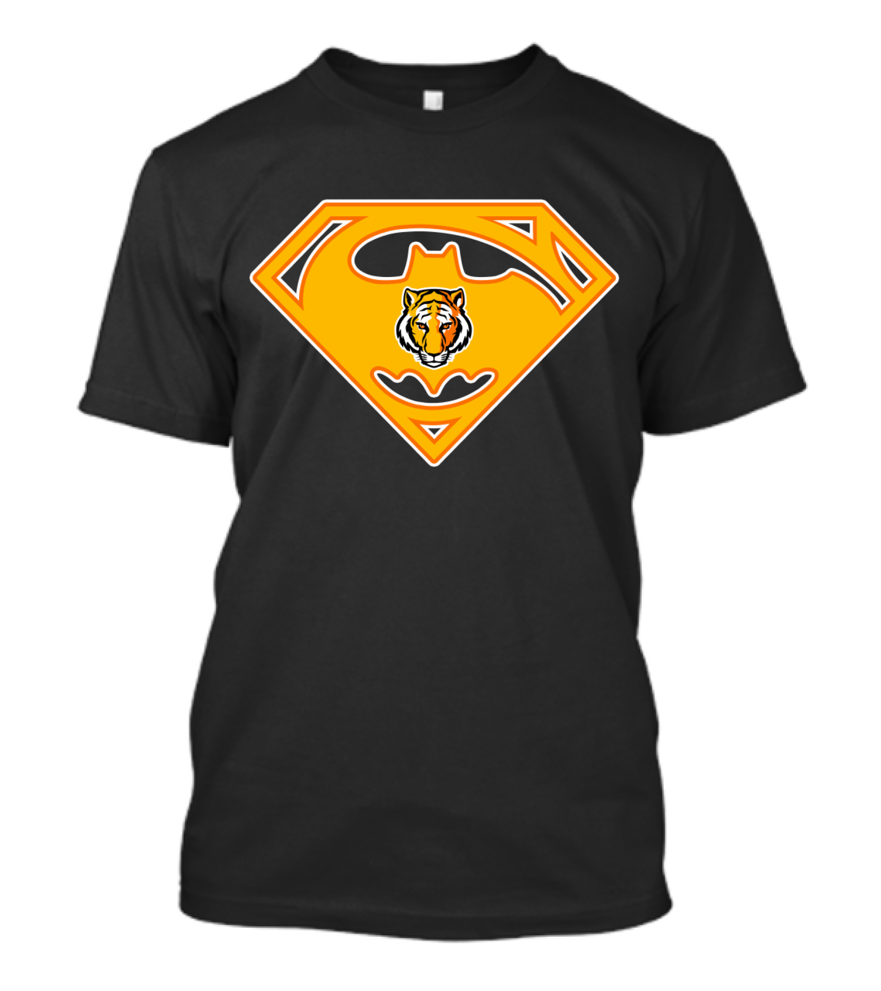Depauw Tigers 80 Superman Batman T-Shirt