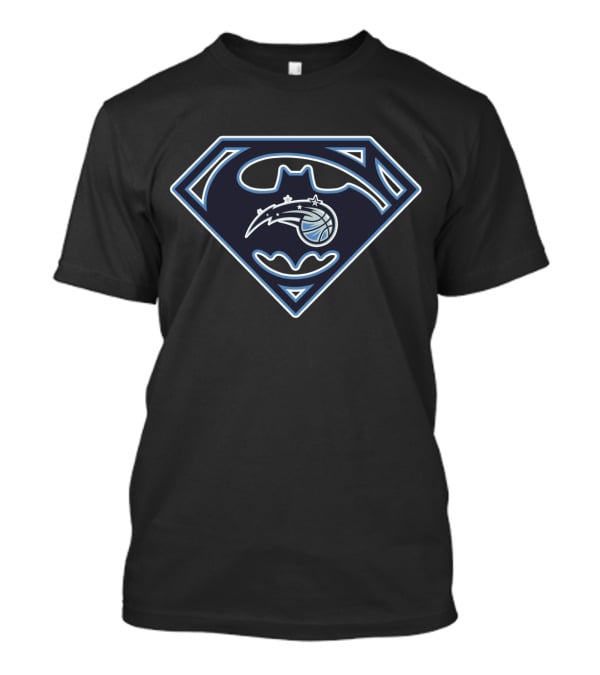 Orlando Magic Superman Batman Logo Mashup T-Shirt