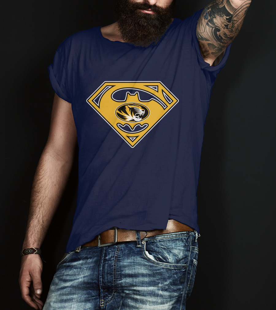 Missouri Tigers 46 Superhero Crossover T-Shirt