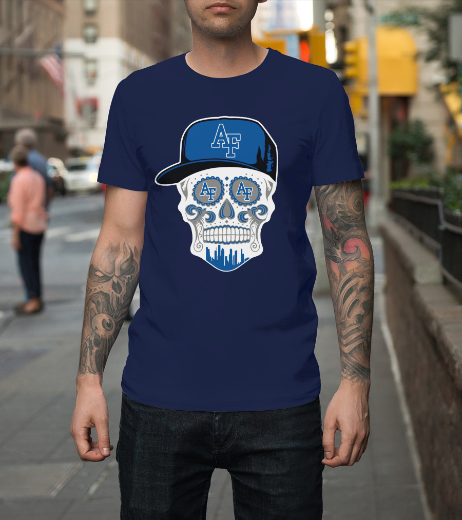 Af Air Force Falcons Skull T-Shirt