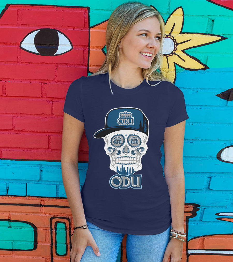 Odu Sugar Skull Monarchs Hat T-Shirt