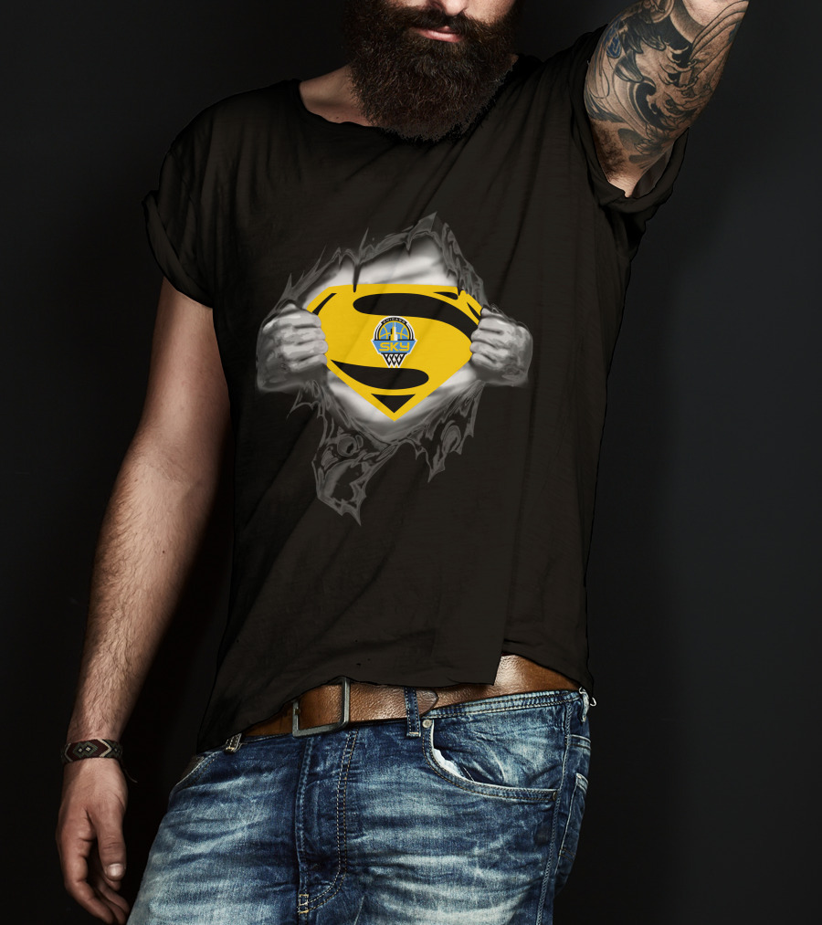 Chicago Sky Superman 411 Logo Reveal T-Shirt
