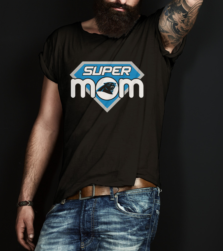 Super Mom Carolina Panthers 28 T-Shirt
