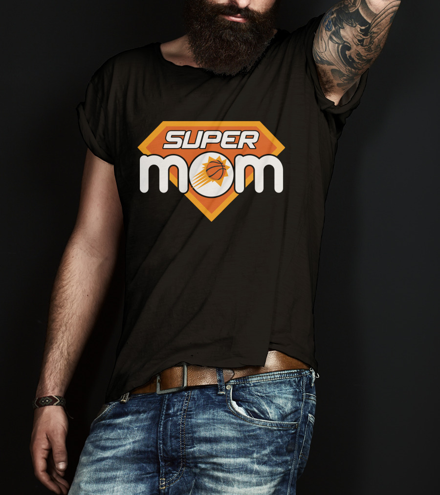 Super Mom Phoenix Suns Basketball T-Shirt