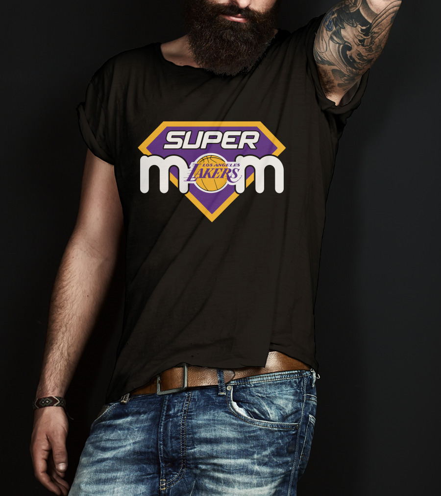 Super Mom Los Angeles Lakers 75 T-Shirt