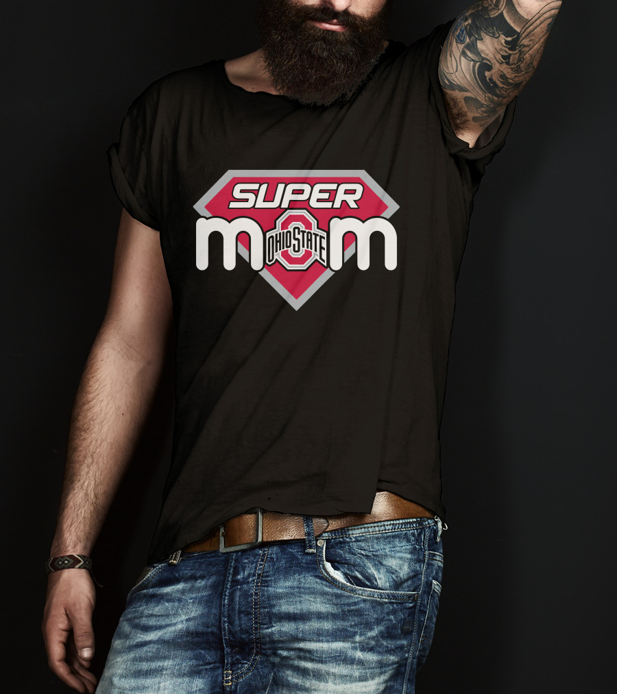 Ohio State Buckeyes Super Mom T-Shirt