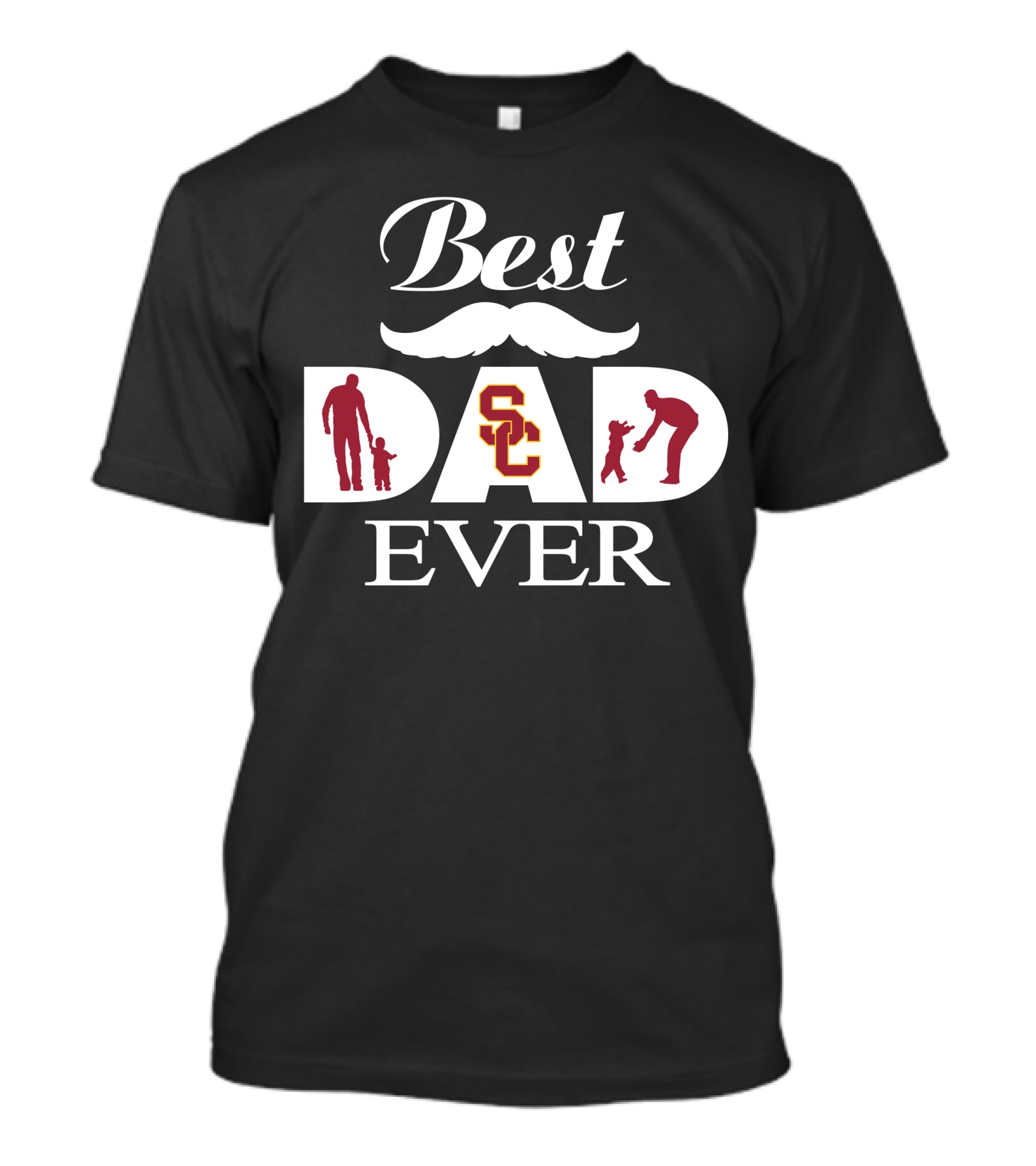 Best Dad Ever 17 Usc Trojans T-Shirt
