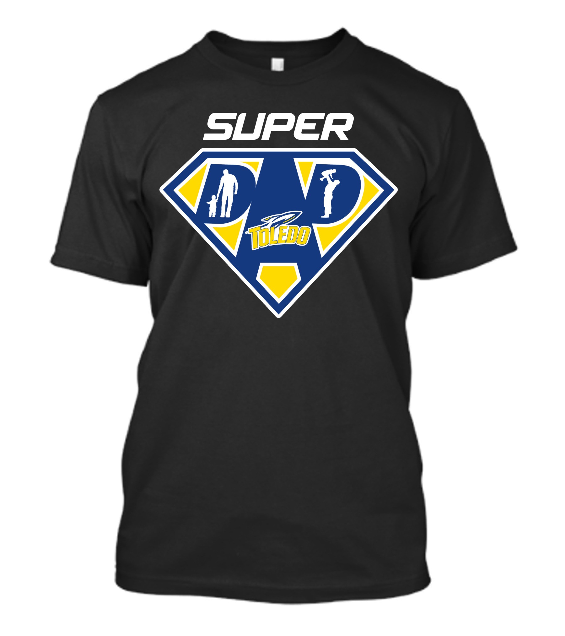 Super Toledo Rockets Dad T-Shirt