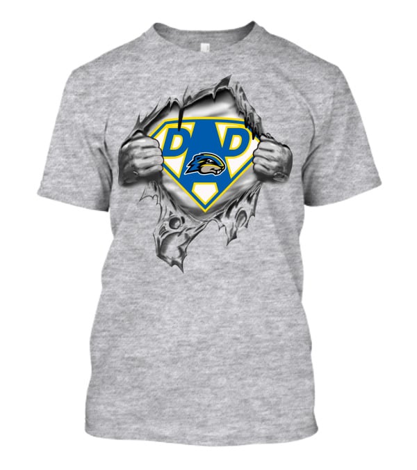 Goucher Gophers Super Dad Hero Shield T-Shirt
