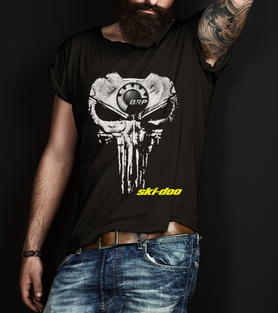 BRP Skull Emblem Ski-Doo T-Shirt