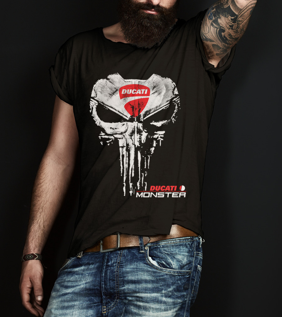 Ducati Monster Skull T-Shirt