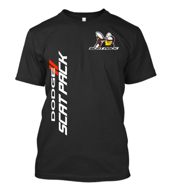 Dodge Scat Pack Logo With Bee Emblem T-Shirt