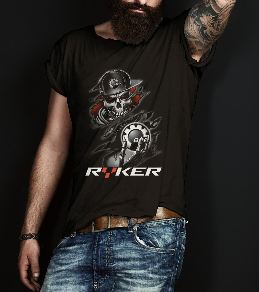 Brp Ryker Skull T-Shirt