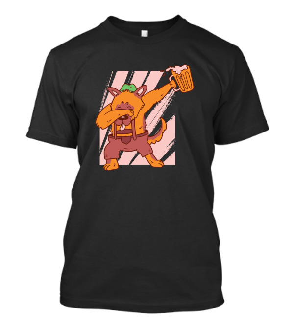 Bear Dab Beer Oktoberfest Celebration Beer Mug Cheers T-Shirt