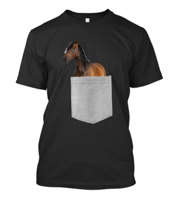 Spanish Arabian Horse Pocket Fitted T-Shirt