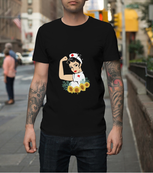 Shirt: Nurses Not Fragile Like A Flower Fragile Like A Bomb T-Shirt Nurses Not Fragile Like A Flower Fragile Like A Bomb T-Shirt