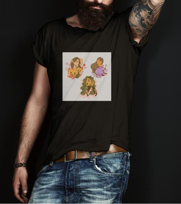 Totally Spies Characters Floral Elements T-Shirt