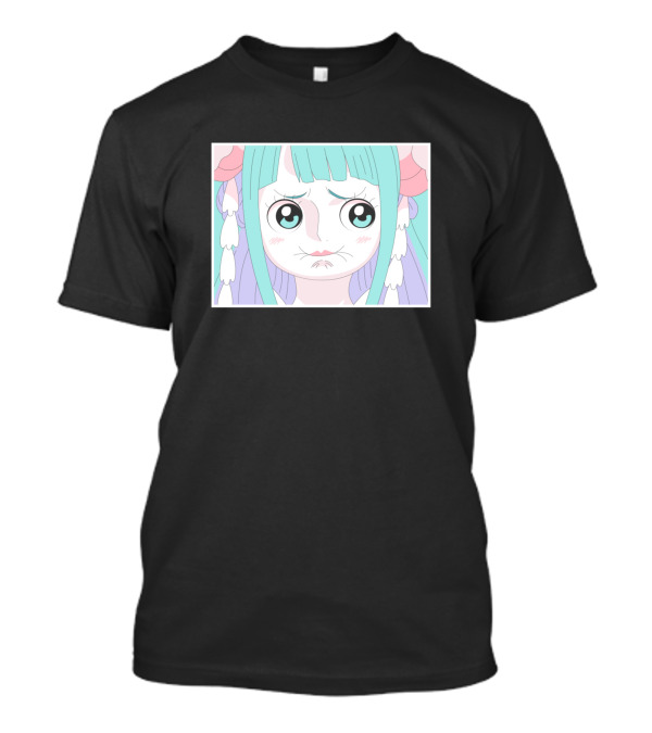 Kozuki Hiyori Anime Character Close-Up Expression T-Shirt
