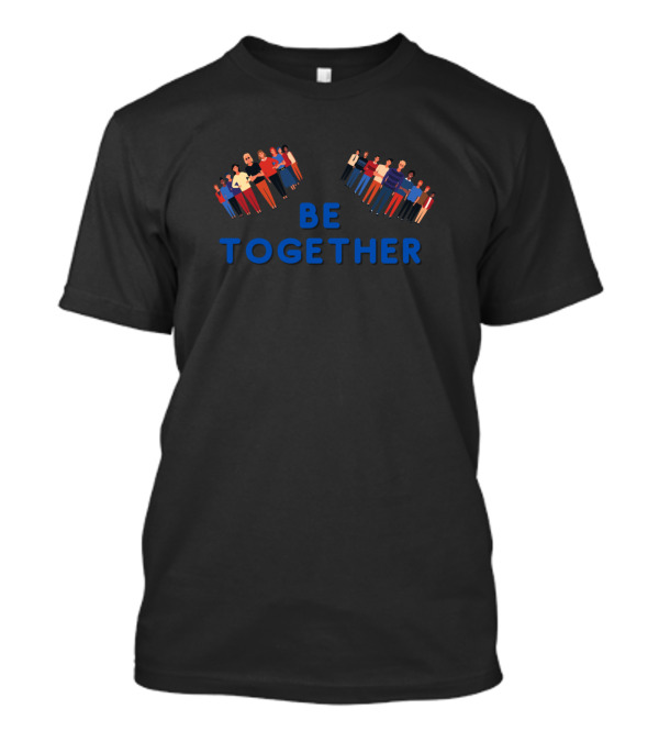 Be Together Unity Circle Crowd T-Shirt