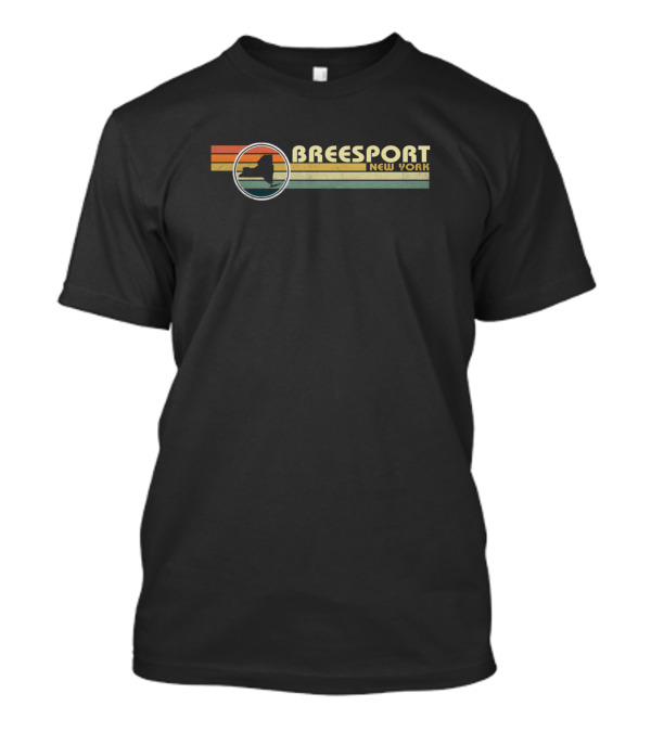 Breesport New York 1980s Retro T-Shirt