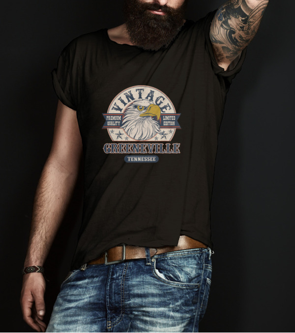 Vintage Greeneville Tennessee Eagle T-Shirt