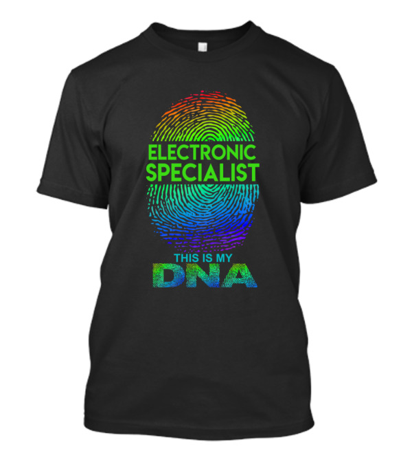 Electronic Specialist This Is My DNA Fingerprint T-Shirt