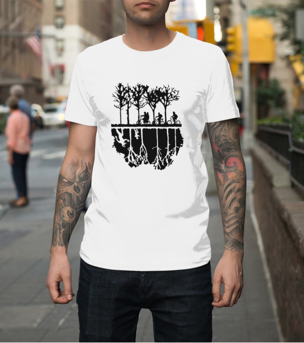 Shirt: Bicycle Journey Through Inverted Forest T-Shirt Bicycle Journey Through Inverted Forest T-Shirt
